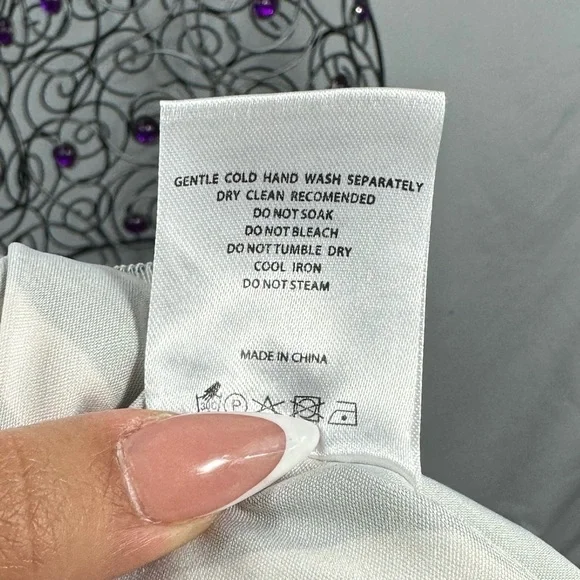 White Fox black and white zebra print halter mini dress size XS - Picture 13 of 13